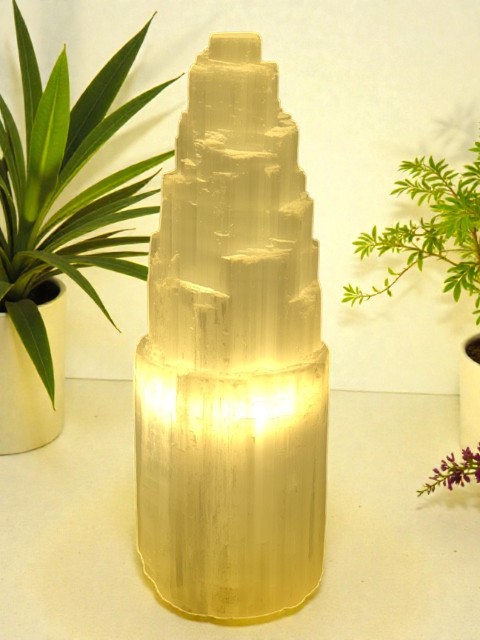 Lampe en sélénite – Image 3