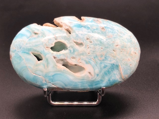 Aragonite bleue (galet 01) – Image 4