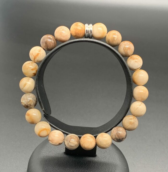 Bracelet Bois fossilisé (ou pétrifié) – Image 3