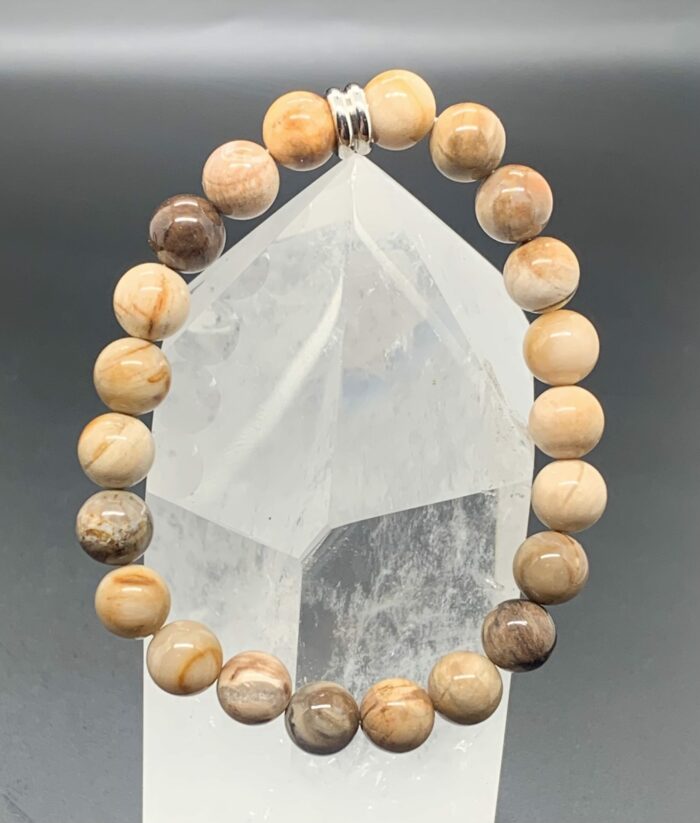 Bracelet Bois fossilisé (ou pétrifié) – Image 2