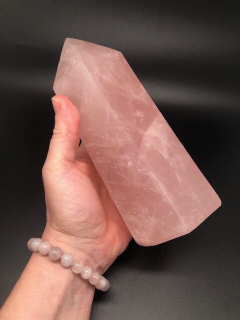 Quartz rose (forme libre prisme) – Image 6