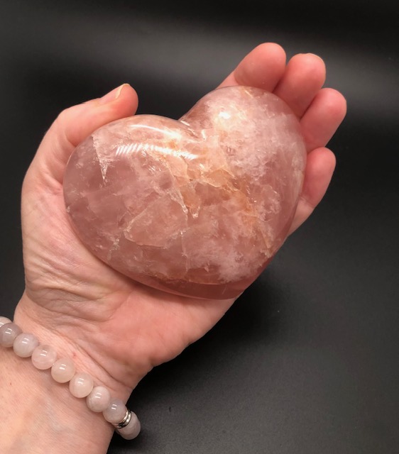 Quartz rose (forme libre, coeur) – Image 4