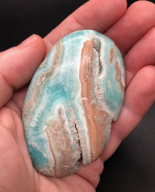 Aragonite bleue (galet 03) – Image 6