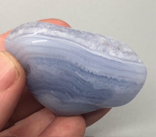 Calcédoine bleue (pierres roulées) – Image 4