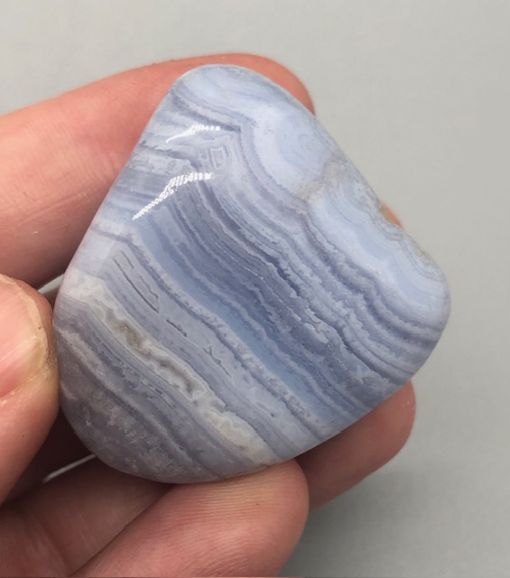 Calcédoine bleue (pierres roulées) – Image 3