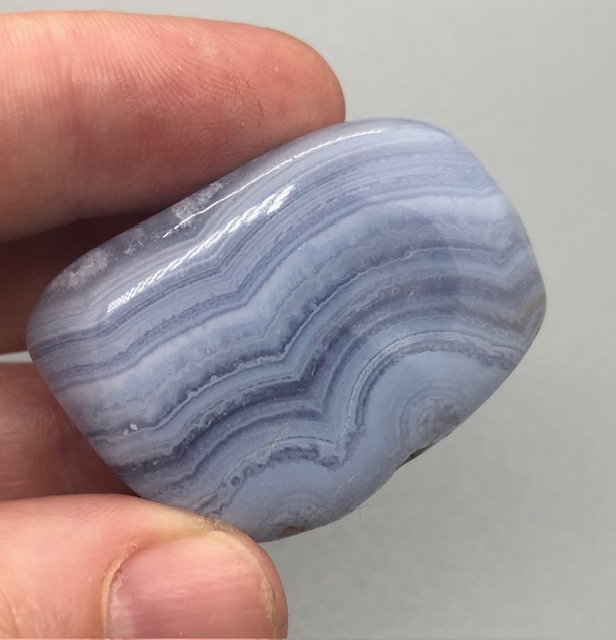 Calcédoine bleue (pierres roulées) – Image 2
