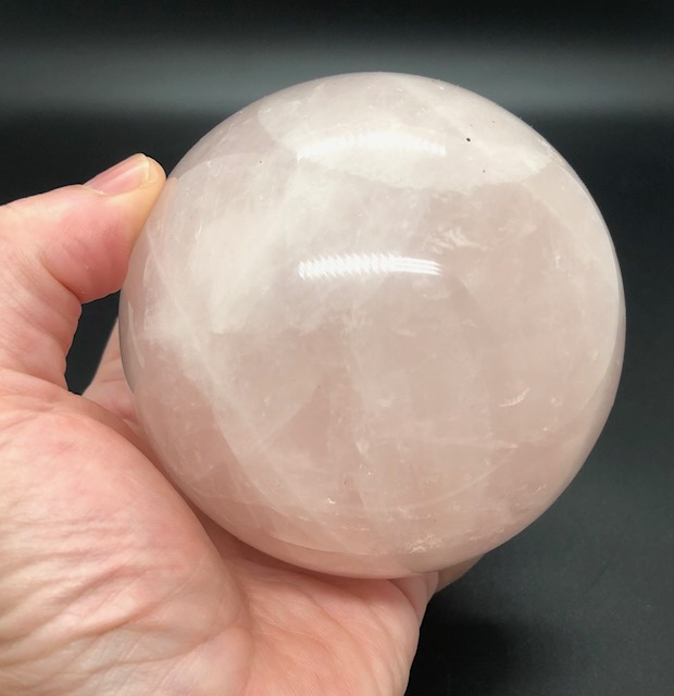 Quartz rose (forme libre, sphère) – Image 4