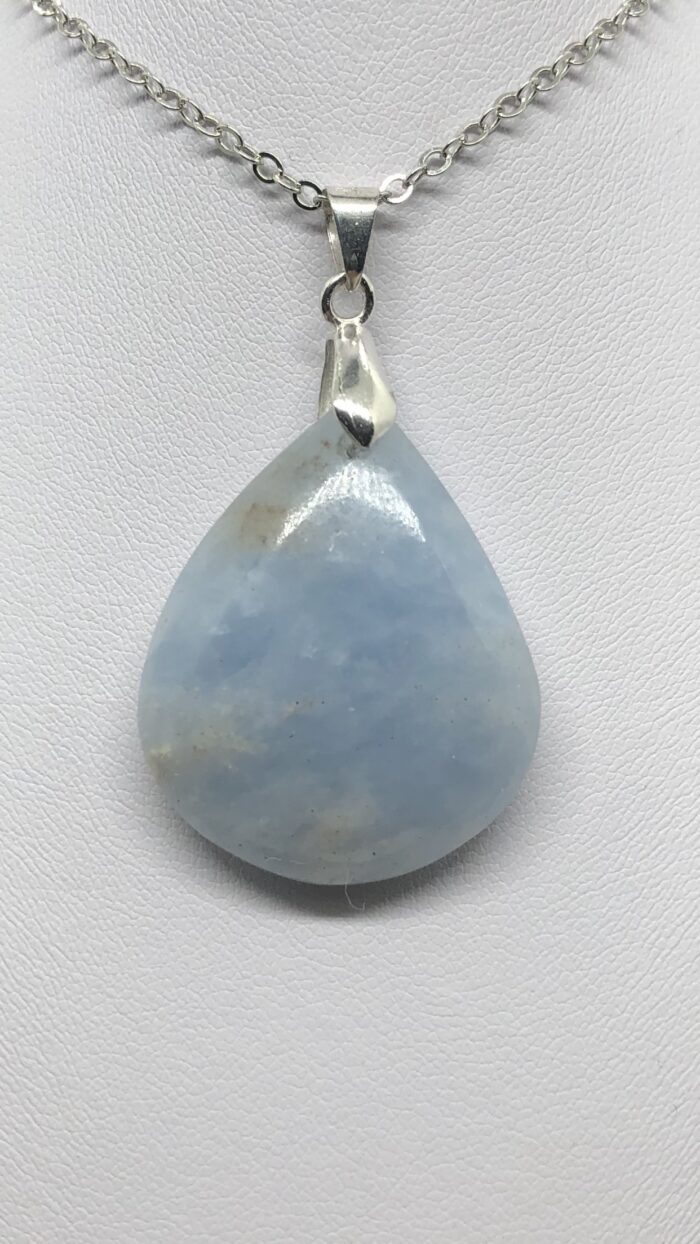 Pendentif calcite bleue (goutte) – Image 3