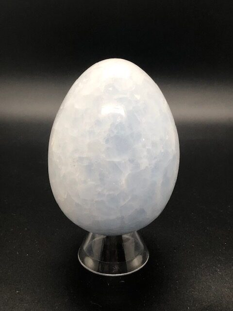 Calcite bleue (oeuf)