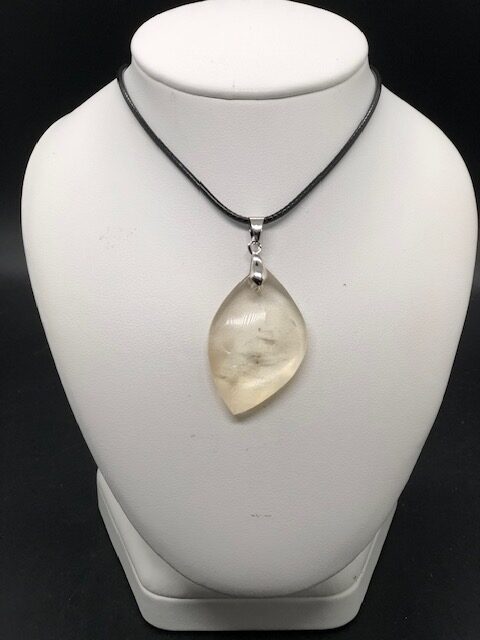 Pendentif citrine (forme libre) – Image 3