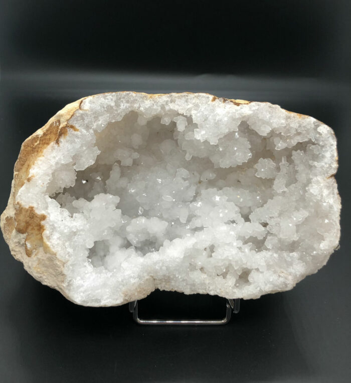 Géode de cristal de roche N5