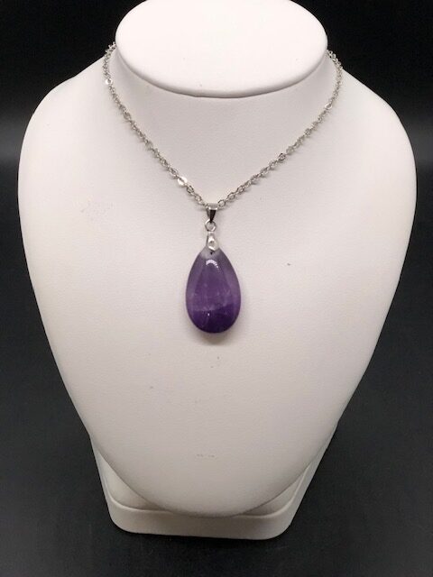 Pendentif améthyste (goutte5)