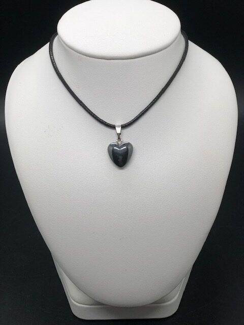 Pendentif hématite (cœur) – Image 3