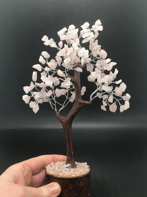 Arbre de vie Quartz rose (taille moyenne) – Image 5