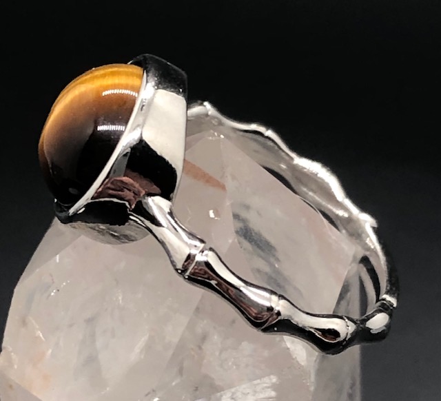 Bague Oeil de Tigre (Collection Xena) – Image 3