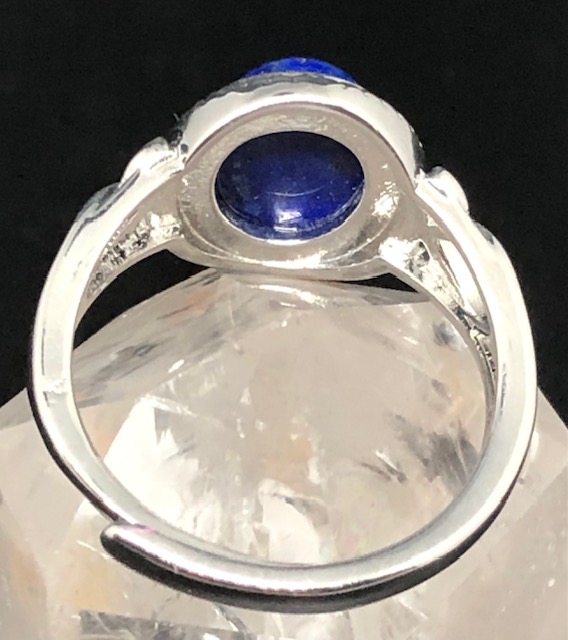 Bague Lapis- Lazuli forme ovale (Collection Stella) – Image 4