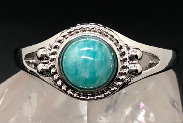 Bague Amazonite (Collection Cookie) – Image 2