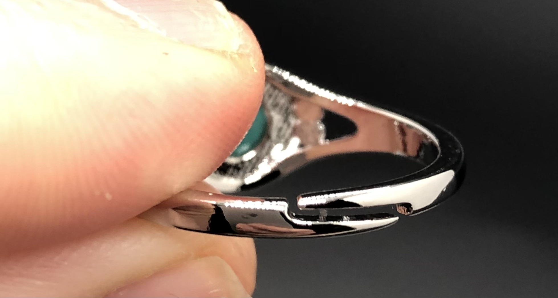 Bague Amazonite (Collection Cookie) – Image 5