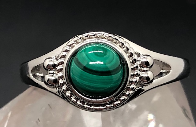 Bague Malachite (Collection Cookie) – Image 2
