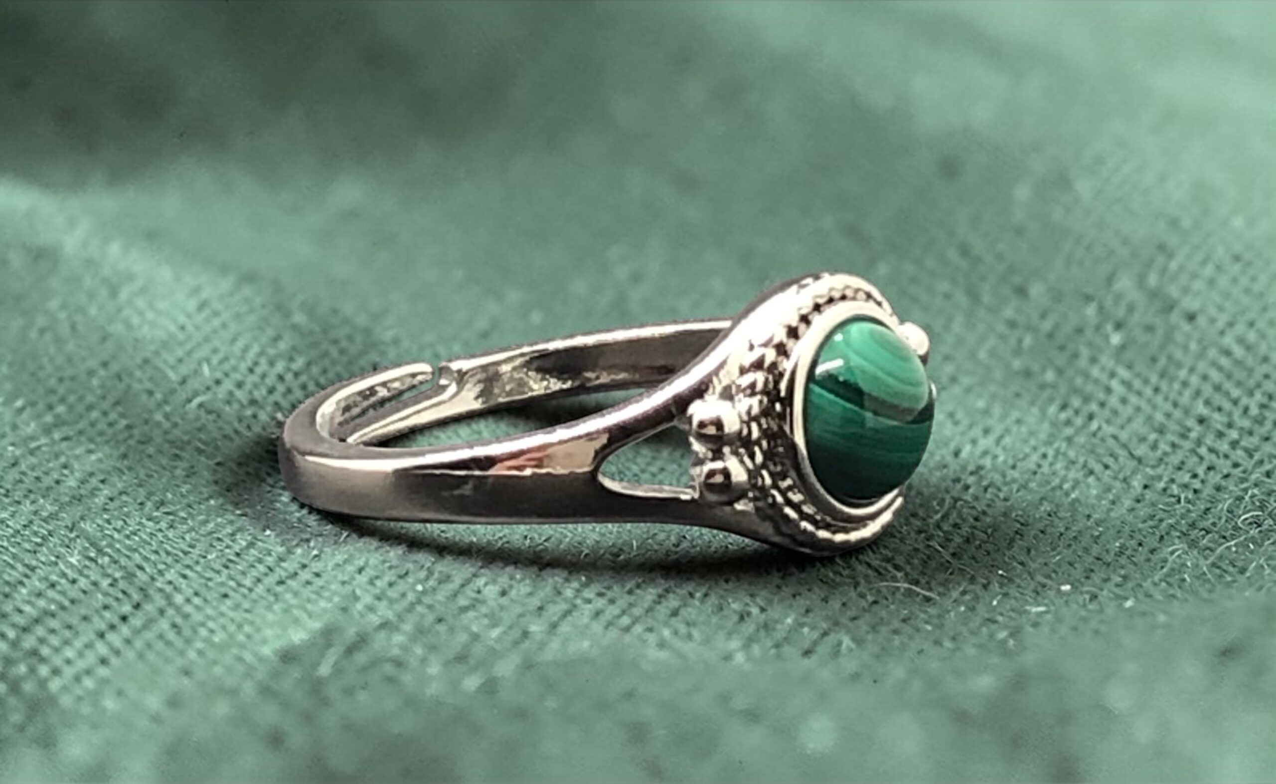 Bague Malachite (Collection Cookie)