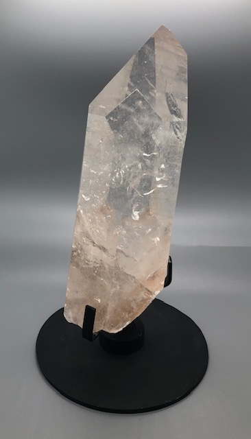 Quartz sur socle en fer forgé – Image 4