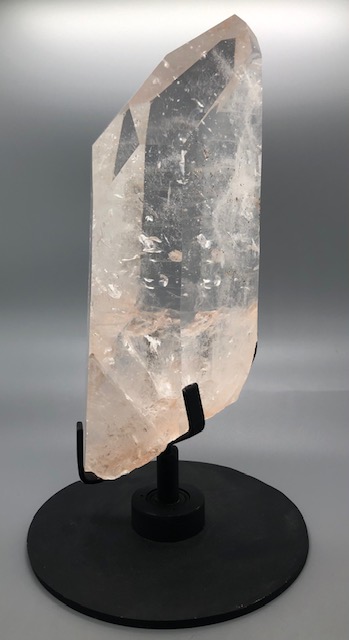 Quartz sur socle en fer forgé – Image 3