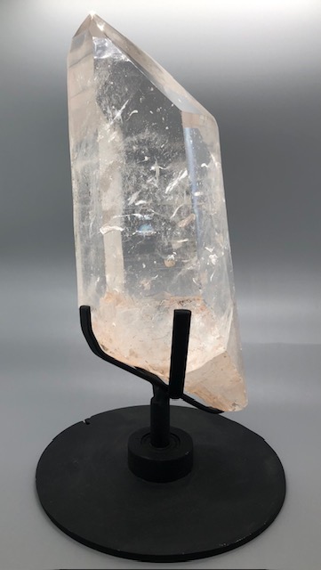 Quartz sur socle en fer forgé – Image 2