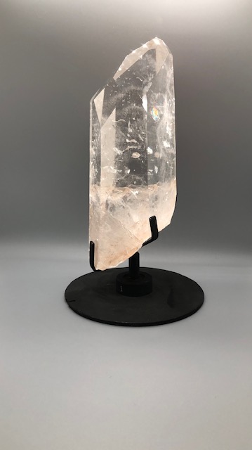 Quartz sur socle en fer forgé – Image 5