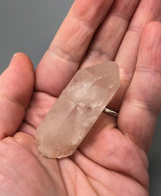 Pointe naturelle d'amas de quartz, pièce n°3 – Image 6