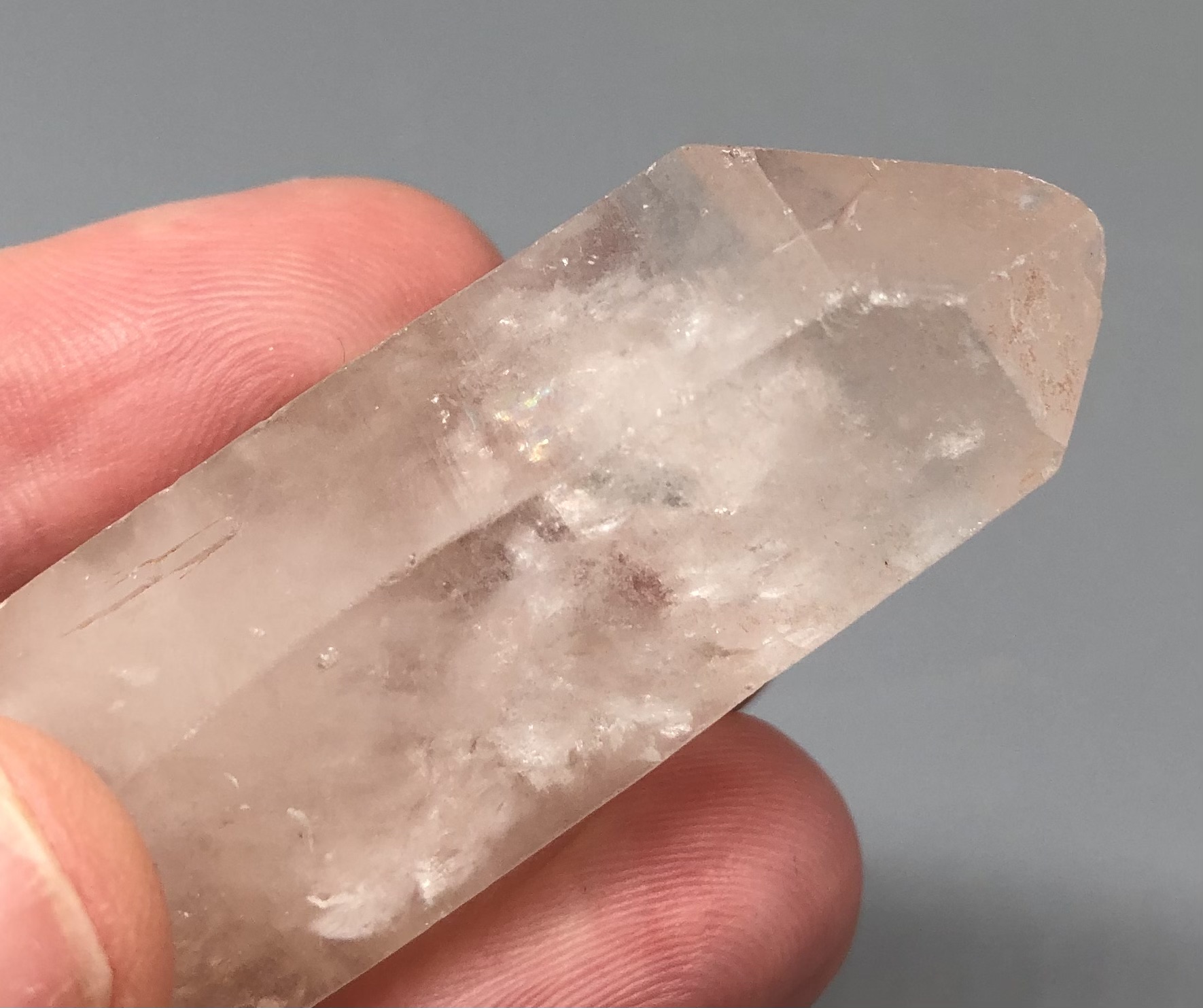 Pointe naturelle d'amas de quartz, pièce n°3 – Image 2