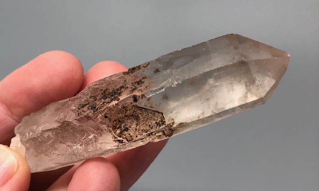 Pointe naturelle d'amas de quartz, pièce n°5 – Image 2