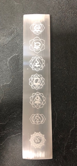 Plaque de rechargement 7 chakras en Sélénite – Image 4