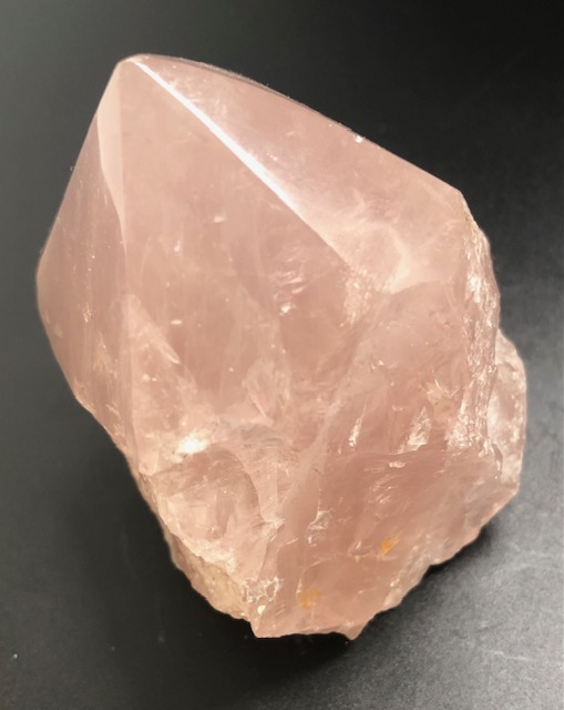 Quartz rose, pointe polie et brute, modèle 03 – Image 4