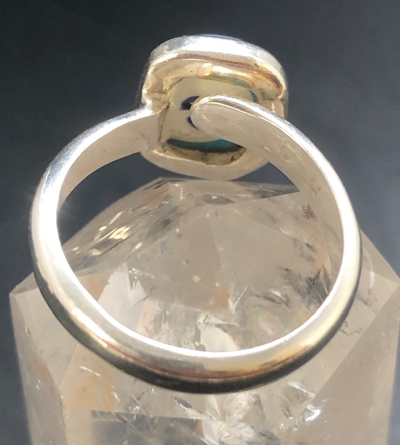 Bague argent 925, larimar M3 – Image 3