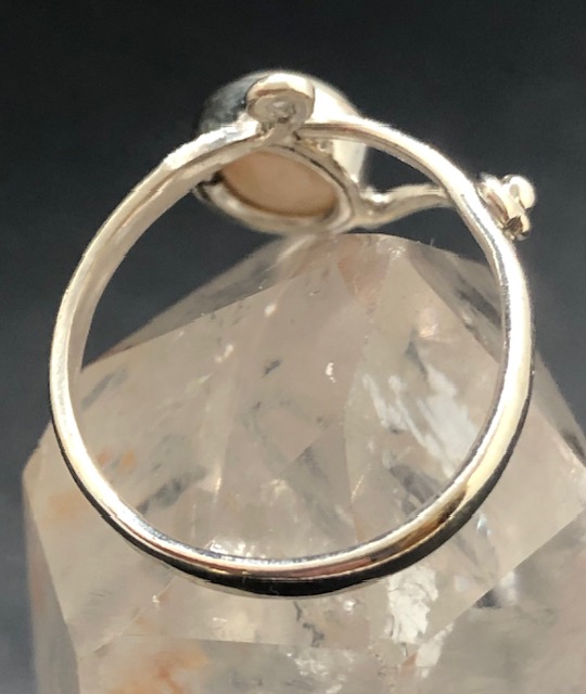 Bague argent 925, nacre M2 – Image 4