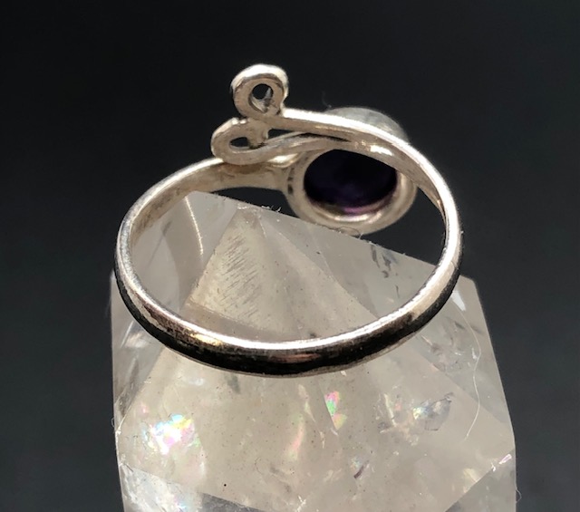 Bague argent 925, améthyste M02 – Image 4