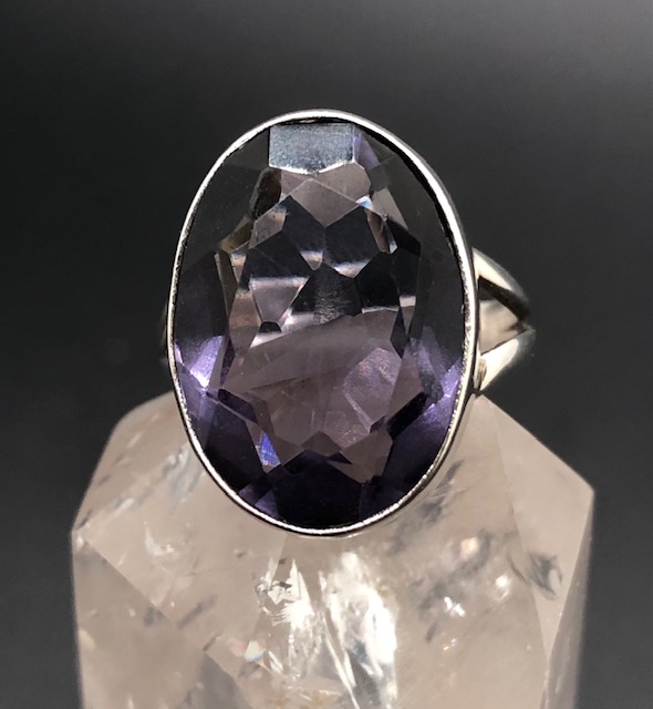 Bague argent 925, améthyste M10 – Image 2