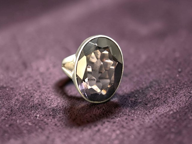 Bague argent 925, améthyste M10