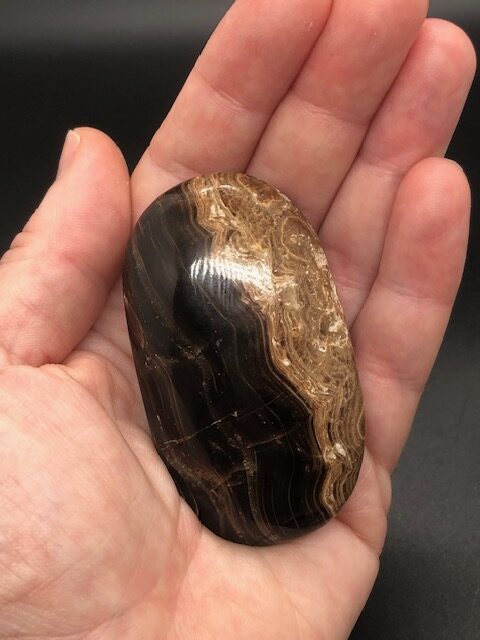 Calcite chocolat (galet 03) – Image 5