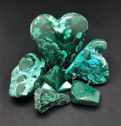Malachite-chrysocolle
