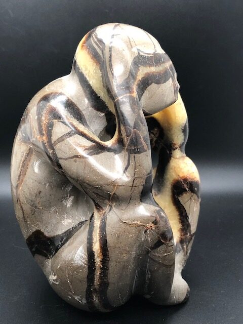 Septaria (Sculpture "Le Penseur") Ref 01M – Image 3